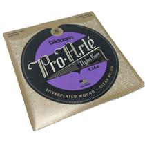 Encordoamento Pro Arté D'Addario Nylon Violão EJ44 Extra Hard Grave Pesada