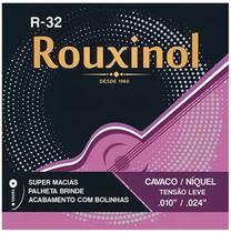 Encordoamento Rouxinol P/ Cavaquinho Tensão Leve 0.24 R32