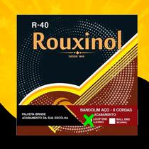 Encordoamento Rouxinol Para Bandolim - R40-LE Cordas - Acabamento em lacinho (loop end) Encordoamento Rouxinol Para Bandolim - R40-LE Cordas - Acabamento em lacinho (loop end)