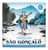 Encordoamento São Gonçalo 010 Guitarra/Violão Aço Leve Com Bolinha Encordoamento São Gonçalo 010 Guitarra/Violão Aço Leve Com Bolinha