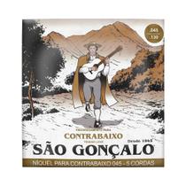 Encordoamento São Gonçalo - Baixo 5 Cordas 45/130 - EC0449