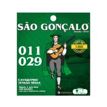 Encordoamento São Gonçalo Cavaco 011-029 Níquel Pack Com 3 Jogos