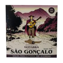 Encordoamento Sao Goncalo Guitarra Niquel 009 - São Gonçalo