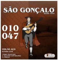 Encordoamento São Gonçalo para Violão Aço 010 com Bolinha Encordoamento São Gonçalo para Violão Aço 010 com Bolinha