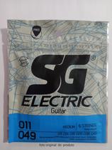 Encordoamento SG 011 níquel para Guitarra tensão média Encordoamento SG 011 níquel para Guitarra tensão média