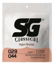 Encordoamento Sg Classical - Náilon 029-044 - Heavy - 6 Cordas Encordoamento Sg Classical - Náilon 029-044 - Heavy - 6 Cordas