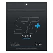 Encordoamento Sg+ Coated Revestida 011 Para Guitarra Medium