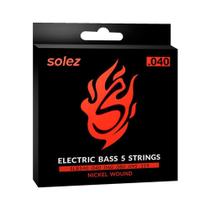 Encordoamento Solez Contra Baixo 5 Cordas SLB540 40/125