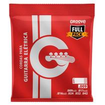 Encordoamento Solez Groove Gfp1 Para Guitarra 009 Full Pack