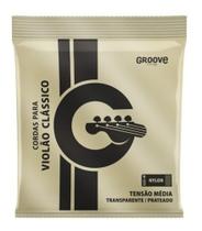 Encordoamento Solez Groove Gs5 M P/ Violão Nylon Média