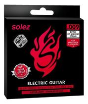 Encordoamento Solez Guitarra 09 Slg9ga Gray Alloy Inox Encordoamento Solez Guitarra 09 Slg9ga Gray Alloy Inox
