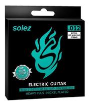 Encordoamento Solez Guitarra Nickel .012 Heavy Plus Slg12 Encordoamento Solez Guitarra Nickel .012 Heavy Plus Slg12