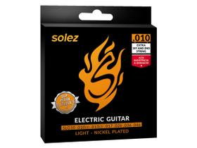 Encordoamento Solez para Guitarra 010 Níquel SLG10 Encordoamento Solez para Guitarra 010 Níquel SLG10