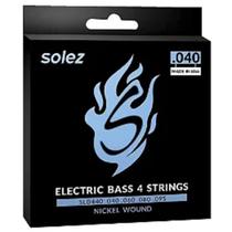 Encordoamento Solez SLB440 Baixo 4 Cordas 0.040 NPS8%