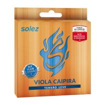Encordoamento Solez Viola Caipira Niquel Tensão Leve SLVC TL Encordoamento Solez Viola Caipira Niquel Tensão Leve SLVC TL