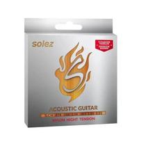 Encordoamento solez violao 6 cordas slch hylon high tension