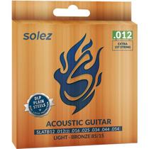 Encordoamento solez violao slatb12 85/15 dlp 0.012/0.054 - h-6 / 8