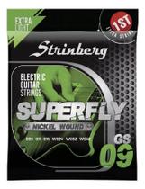 Encordoamento Strinberg Para Guitarra GS09 - 6 Cordas