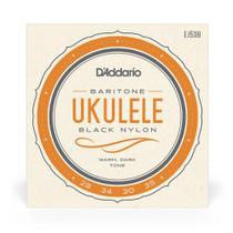 Encordoamento Ukulele Barítono D Addario Pro-Arté Black EJ53B F035