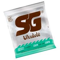 Encordoamento Ukulele Concert SG jogo corda nylon branco Encordoamento Ukulele Concert SG jogo corda nylon branco