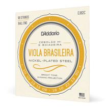Encordoamento Viola Brasileira Daddario Nickel-Plated EJ82C