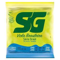 Encordoamento Viola Caipira Cebolão Mi 0,10 Light SG Encordoamento Viola Caipira Cebolão Mi 0,10 Light SG