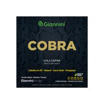 Encordoamento Viola Caipira Cebolão Ré Giannini Cobra GESVM