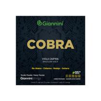 Encordoamento Viola Caipira Rio Abaixo Giannini Cobra GESVP