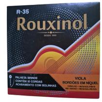 Encordoamento Viola Caipira Rouxinol R35 Máxima Com Bolinha