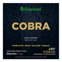 Encordoamento Viola Giannini cobra tensão Media