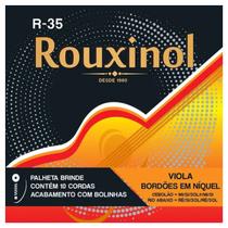 Encordoamento Viola Maxima R35 Rouxinol Bordões Em Níquel + Brinde Encordoamento Viola Maxima R35 Rouxinol Bordões Em Níquel + Brinde