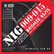 Encordoamento Violão Aço 0.9 Nig N490