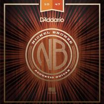 Encordoamento Violão Aço 010 NB1047 - D'Addario