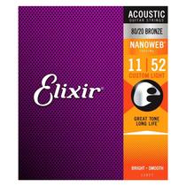 Encordoamento violao aço 011 11027 - elixir