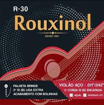 Encordoamento Violão Aço .011 Rouxinol R-30