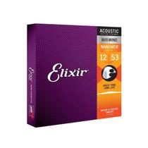 Encordoamento Violão Aço 012 Elixir Light Bronze 80/20 11052 Made in USA