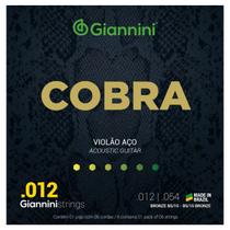 Encordoamento Violão Aço Cobra GEEFLKS Bronze 85/15 0.012"