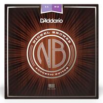 Encordoamento Violão Aço D'addario Nickel Bronze 011 NB1152 Custom Light