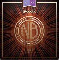 Encordoamento Violão Aço D'addario Nickel Bronze 011 NB1152