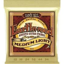 Encordoamento Violão Aço Ernie Ball 012 Earthwood Leve Bronze 80/20 2003