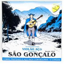 Encordoamento Violão Aço São Gonçalo 0,11 - Outros