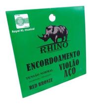 Encordoamento Violão Aço Tensão Normal Va01 Rhino