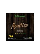 Encordoamento Violão Acústico Aço .009 Bronze Geewak Encordoamento Violão Acústico Aço .009 Bronze Geewak