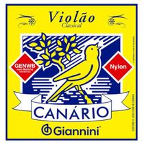 Encordoamento VIOLAO CLASSICO GIANNINI Canario bolinha MEDIA