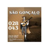 Encordoamento violão classico nylon cristal são gonçalo jogo de corda completo com bolinha tensão media Encordoamento violão classico nylon cristal são gonçalo jogo de corda completo com bolinha tensão media