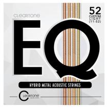 Encordoamento Violão Cleartone Hybrid Metal Acoustic 11-52