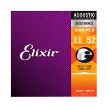 Encordoamento Violão Elixir 0.11 Custom Light 11027 - 3211
