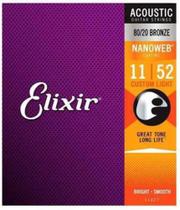 Encordoamento Violão Elixir 011052 Nanoweb 11027