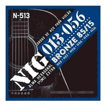 Encordoamento violao n513 aço 013 - nig