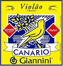 Encordoamento Violão Nylon 0.28 Giannini Canário